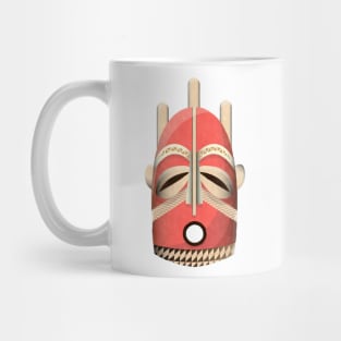 Watercolor tribal mask Mug